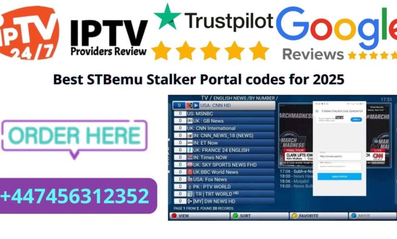 Best STBemu Stalker Portal codes for 2025